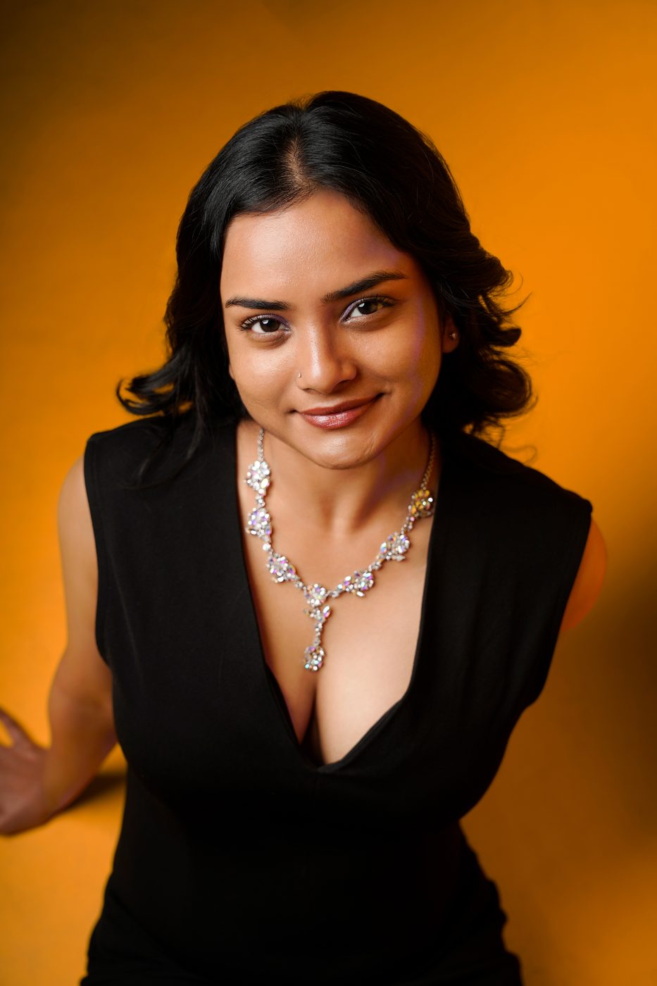 Retouched portrait