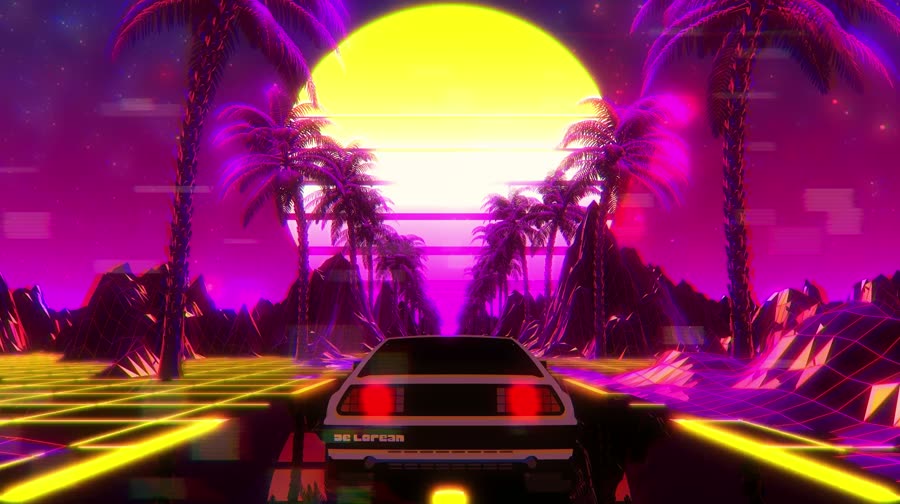 3D car animation